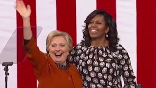 Hillary Clinton, Michelle Obama FULL SPEECH at North Carolina Rally (10/27/2016)