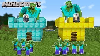 NOOB KALE VS PRO KALE! - Minecraft Zombi Kıyameti!