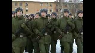 Принятие военной присяги.В\ч 34048 Тейково 2013