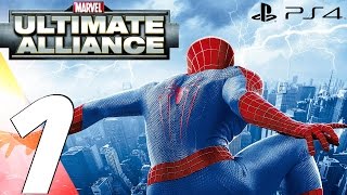 Marvel Ultimate Alliance (PS4) - Gameplay Walkthrough Part 1 - Prologue
