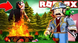 NON ANDARE IN CAMPEGGIO DI NOTTE!! - ROBLOX *PAUROSO*