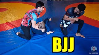 Крутая техника BJJ,Разбор техники swift и удушения со спины,и armbar 4k