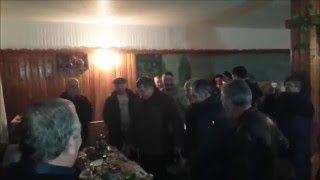 Редкая запись празднования черкесами-христианами Рождества. Моздок, Кабарда, 06.01.2015