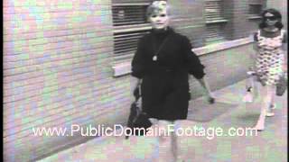 1960's Sexy Summer Miniskirt Fashions Newsreel PublicDomainFootage.com