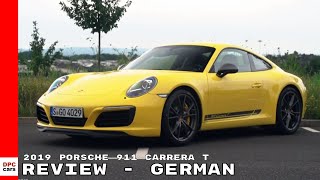 2019 Porsche 911 Carrera T Review - German
