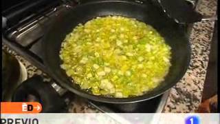 Receta de Habas con jamon y huevo ED