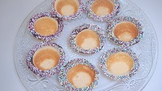 Вафельные стаканчики