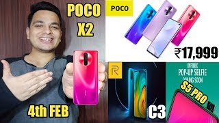 Poco X2 Price in India, Realme C3 Specifictions, Infinix S5 Pro First Look - Tabahi Phones ??