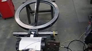 Process Development & Control 48" Excel Tadpole Butterfly Valve, GT 255 Actuator & VRC Positioner