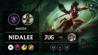 Nidalee Jungle vs Xin Zhao - KR Master Patch 9.12