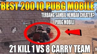 GG MOMENT FLY AND JUMP CARRY TEAM CONQUEROR RANK - PUBG MOBILE