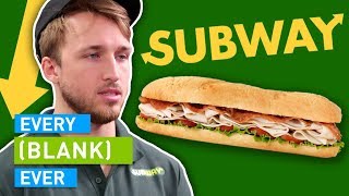 EVERY SUBWAY EVER