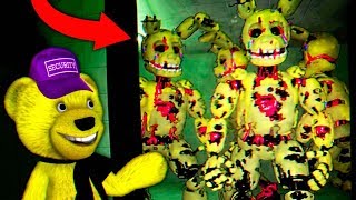 FNAF ТОЛПА СПРИНГТРАПОВ ХОЧЕТ ПОЙМАТЬ ОХРАННИКА из ФНАФ 3 !!! ФНАФ ПЛЕЙ ЗАТРОЛЛИЛ ФАНТОМОВ !!!