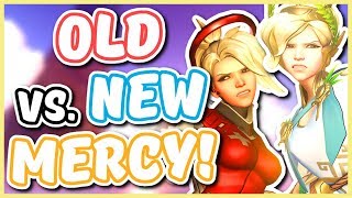 Overwatch - OLD vs. NEW MERCY (Why Mercy Keeps Getting Nerfed)