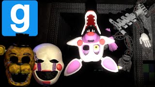 MANGLE GETS AROUND! | Five Nights At Freddy's 2 | GMOD HORROR MAP! (2)