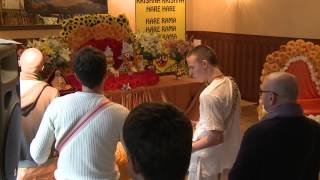 2014.09.25. -08- Гаура арати EM Ватсала и Адити-Духкхаха Прабху, Ретрит ЕС БВГ Литва