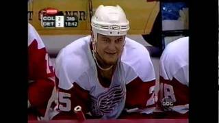 Darren McCarty Hat Trick (Game 1 2002 vs Colorado)