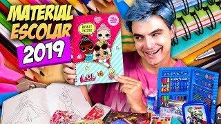 MEU MATERIAL ESCOLAR - 2019 - Felipe Neto