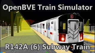 OpenBVE ►6 Train to Brooklyn Bridge!◀ (R142A)