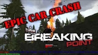 Epic car crash in Breaking Point (Arma 3 mod)