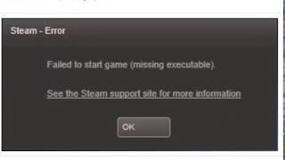 How to Fix "Failed to start game Missing executable" Error