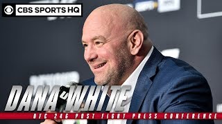 Dana White: UFC 246 Post Fight Press Conference | CBS Sports HQ