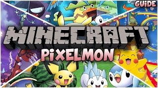 Minecraft pixelmon первые покемоны