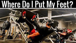 Leg Press Foot Placement To MAXIMIZE MUSCLE GAINS