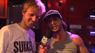 Spuiten en Slikken backstage met Sofie van den Enk en Raymzter