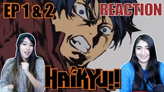Starting HYPEkyu!! | Haikyu!! Episode 1 & 2 Reaction Highlights