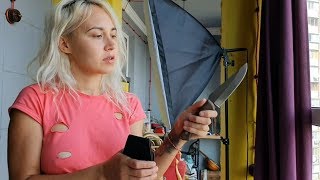 Браслет с АЛМАЗАМИ И НОЖИ ПОДАРОК от ПОДПИСЧИКА с ИЗРАИЛЯ