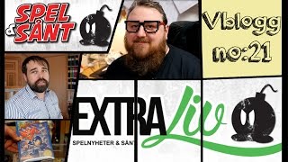 Spel & Sånts videoblogg nr 21; Extraliv.se, 8Bit SFC30 Test, Borkas Pärlor