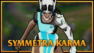 Overwatch Symmetra Karma LoL Custom Skin ShowCase