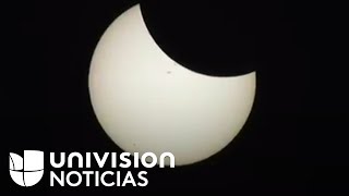 En vivo: Una mirada de cerca al eclipse solar