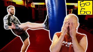 Для чего ударнику "передняя" нога? Техника и тактика боя — урок тренера по ММА Дмитрия Малина