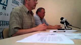 Андрей Матрей критикует Олега Ткаченко на пресс-конференции в Запорожье - 4 минута