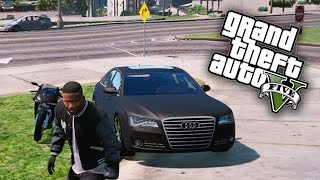GTA 5 MOD VITA REALE #3 - MI HANNO REGALATO UN'AUDI A8L!!!
