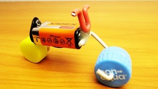 КАК СДЕЛАТЬ МОТОЦИКЛ С МОТОРЧИКОМ