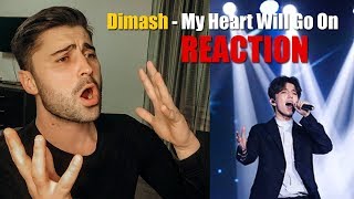 Singer Reacts to Dimash - My Heart Will Go On | REACTION | Димаш РЕАКЦИЯ