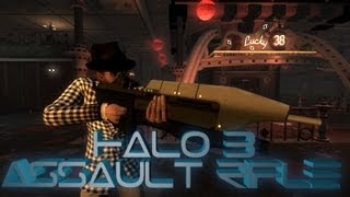Halo Assault Rifle & Gambler Hat Retexture - Fallout New Vegas - Mod Spotlight