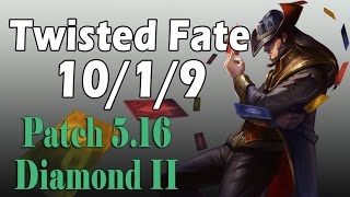 Twisted Fate vs Lissandra || Insanely good game