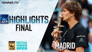 Highlights: Sascha Streaks To Madrid 2018 Title