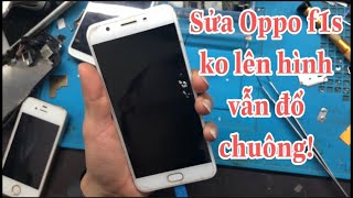 Sửa Oppo f1s ko lên hình vẫn đổ chuông | Fix Oppo f1s not lighting up, Black screen.