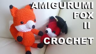 Амигуруми Лиса крючком / Часть II