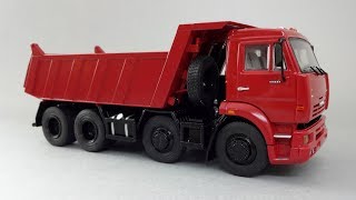 КамАЗ-6540 8х4 самосвал | Start Scale Models - SSM | Обзор масштабной модели
