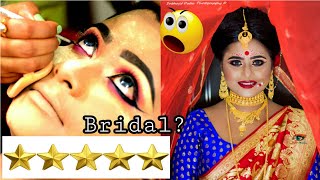 I WENT TO THE BEST REVIEWED "BRIDAL" MAKEUP ARTIST IN INDIA KOLKATA | RIA