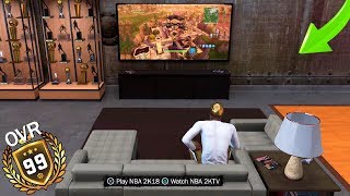 99 Overall Plays Fortnite Battle Royale for The First Time