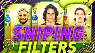 THE BEST PLAYERS TO SNIPE ON FIFA 18!! INSANE SNIPES!! FIFA 18 Sniping Filter/Trading Method