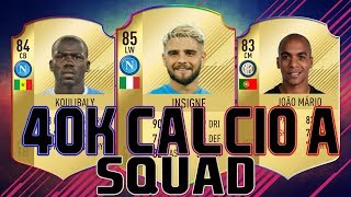 40K INSANE CALCIO A SUPER SQUAD BUILDER! | FIFA 18 ULTIMATE TEAM #4