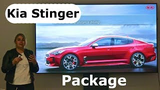 Kia Stinger, package
